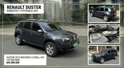 RENAULT DUSTER  2013 MECANICA 2.000CC 4X4