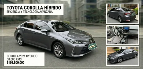TOYOTA COROLLA 2021 HÍBRIDO