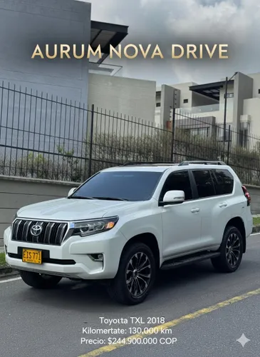TOYOTA PRADO TXL 3.0 DIÉSEL  MODELO 2018