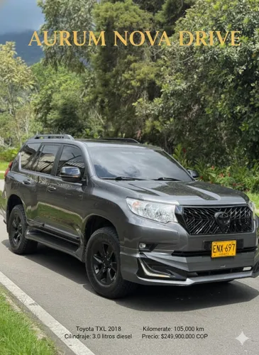 TOYOTA PRADO TXL 3.0 DIÉSEL  MODELO 2018