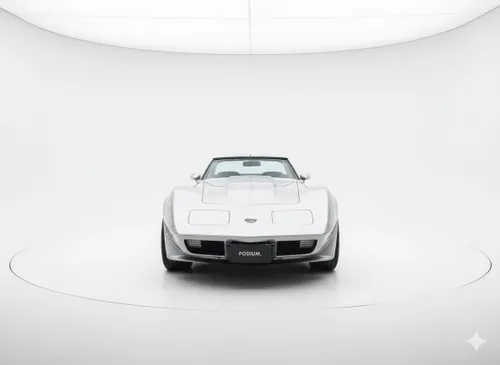 Chevrolet Corvette C3 silver Anniversary