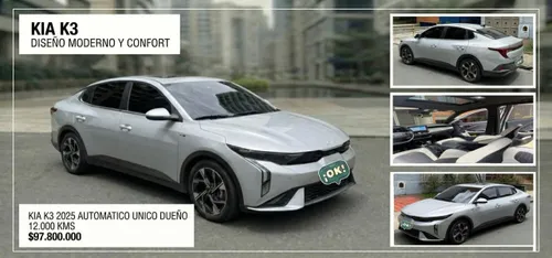 KIA K3 2025 AUTOMATICO UNICO DUENO PINTURA ORIGINAL