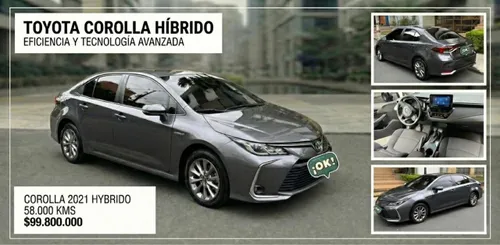 TOYOTA COROLLA 2021 HÍBRIDO