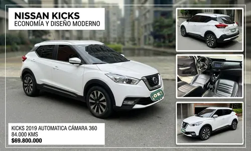 NISSAN KICKS 2019 AUTOMATICA CAMARA 360 EXCLUSIVE