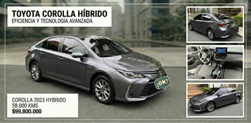 TOYOTA COROLLA 2023 HÍBRIDO