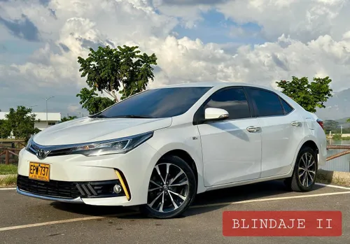 TOYOTA COROLLA SEG  MODELO 2019  BLINDAJE 2 PLUS 