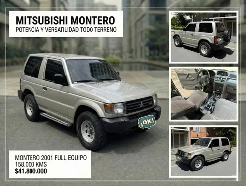 MITSUBISHI MONTERO 2001 FULL EQUIPO