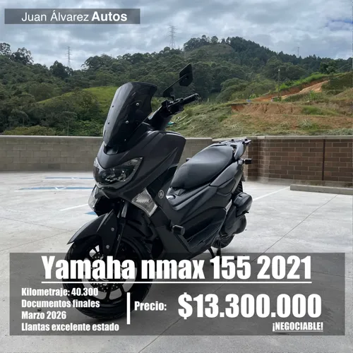  YAMAHA NMAX 155 ABS 2021  Negra Mate 
