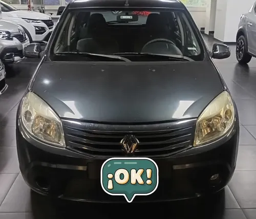 RENAULT SANDERO 2011 GRIS OSCURO