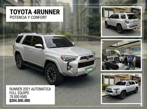 TOYOTA 4RUNNER 2021 AUTOMATICA FULL EQUIPO