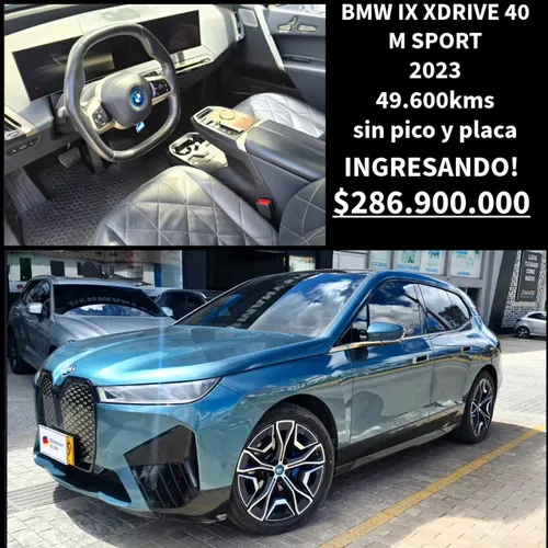 BMW IX 2023 XDrive 40 M Sport Eléctrico 49.697km
