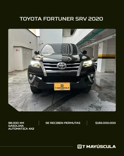 TOYOTA FORTUNER SRV 2020