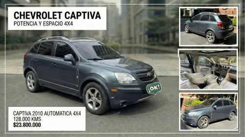 CHEVROLET CAPTIVA 2010 AUTOMATICA 4X4 FULL EQUIPO