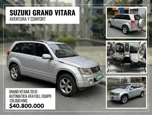 SUZUKI GRAND VITARA 2010 AUTOMATICA 4X4 FULL EQUIPO