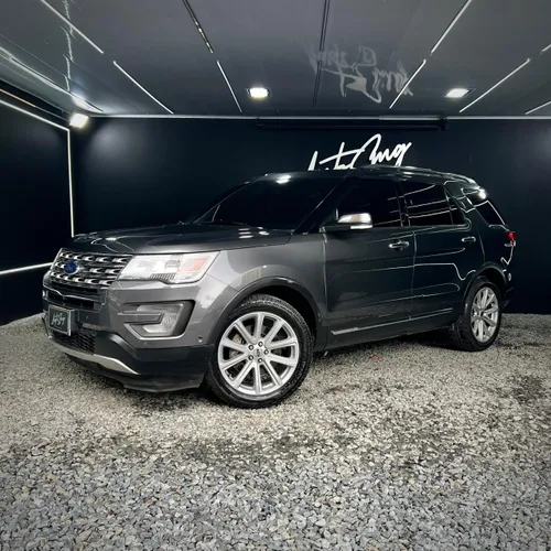 FORD EXPLORER LIMITED GRIS 3.5 2017 AT