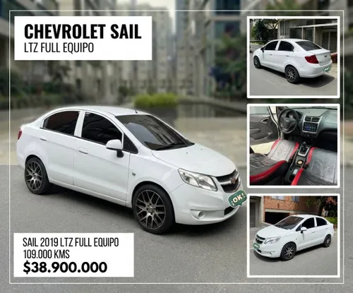 CHEVROLET SAIL 2019 LTZ FULL EQUIPO