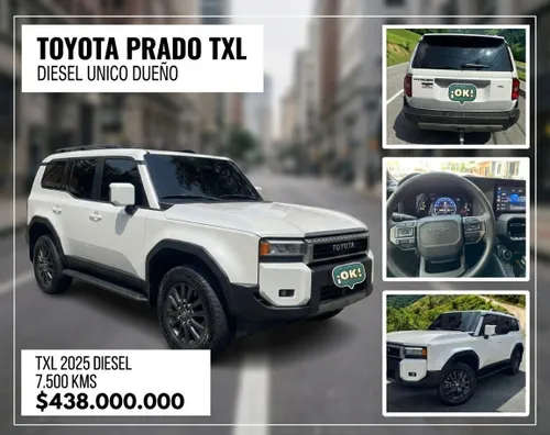 TOYOTA Prado TXL 2025 DIESEL UNICO DUEO 7.500 KMS