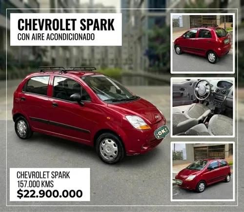 CHEVROLET SPARK 2012 CON AIRE ACONDICIONADO