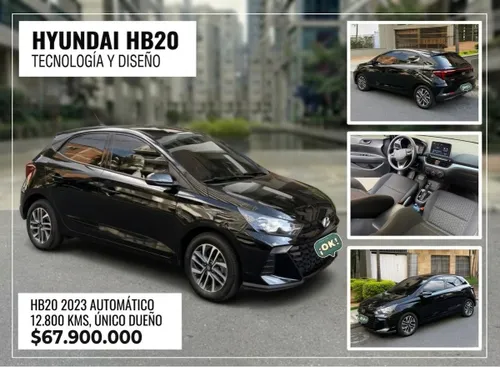 HYUNDAI HB20 2023 AUTOMATICO UNICO DUEO 12.800 KMS