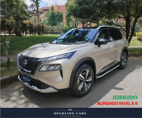 NISSAN  X-TRAIL  EXCLUSIVE HIBRIDA AUTORECARGABLE 7 PUESTOS BLINDAJE II