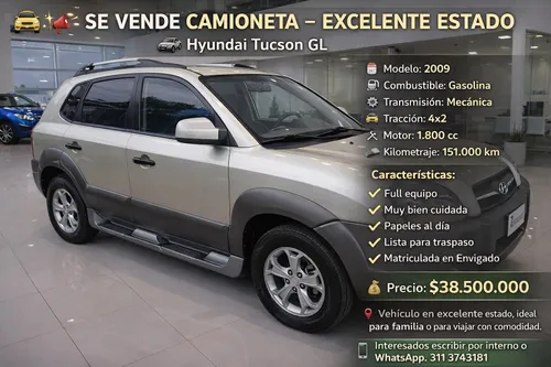 Hyundai Tucson GL 4x2