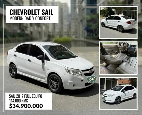 CHEVROLET SAIL 2017 FULL EQUIPO