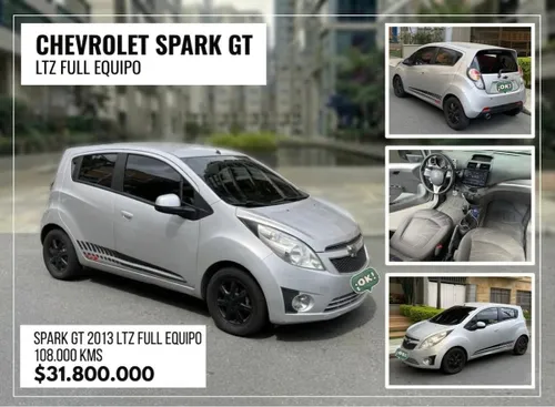 CHEVROLET SPARK GT 2013 LTZ FULL EQUIPO