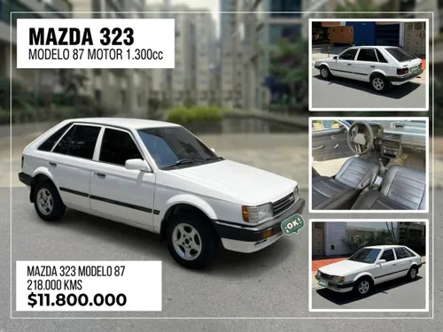 MAZDA 323 MODELO 87 MOTOR 1.300cc
