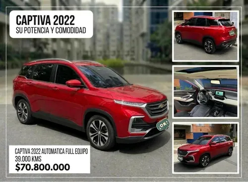 CHEVROLET CAPTIVA 2022 AUTOMATICA FULL EQUIPO