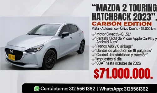 Mazda 2 touring carbon edition