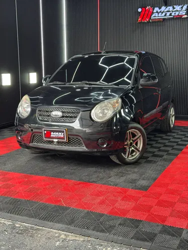KIA PICANTO MORNING 2011 1.1L MECANICO NEGRO KMS 197.700 UNICO DUENO AA DIRECCION