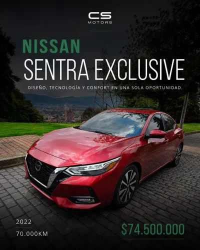 NISSAN SENTRA 2022 B18 EXCLUSIVE