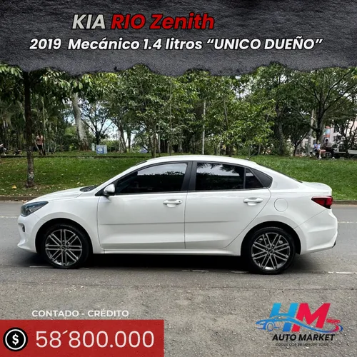 KIA RIO Mecánico 1.4 litros versión Zenith