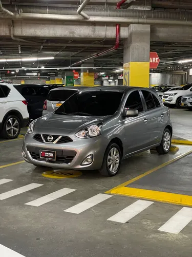 NISSAN MARCH ADVANCE 2016 1.6L MECANICO GRIS KMS 72.000