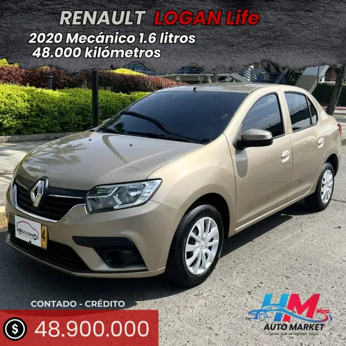 RENAULT LOGAN Life Mecánico 1.6 litros CRÉDITO - CONTADO
