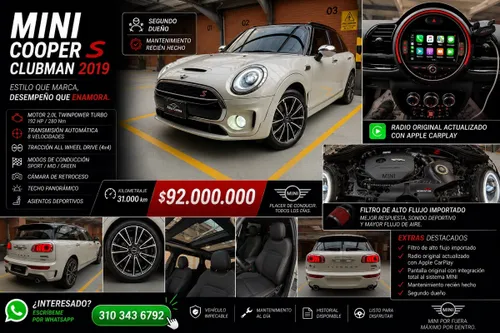 Mini Cooper S Clubman 2019