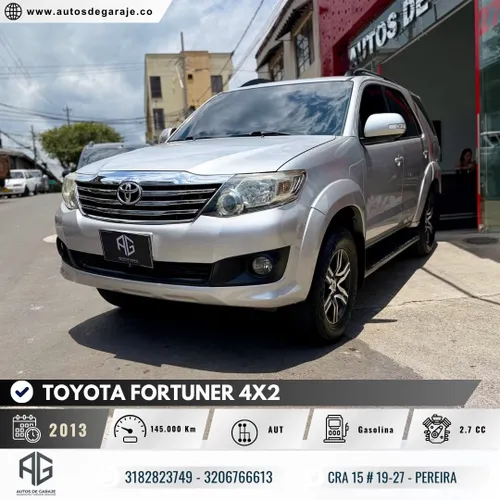 TOYOTA FORTUNER 4X2 GASOLINA AUTOMATICA