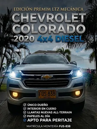 CHEVROLET COLORADO LTZ 2020 DIESEL 4X4 ÚNICO DUEO