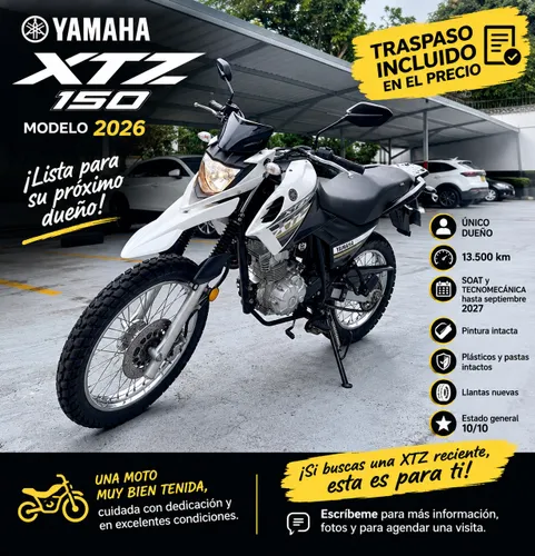 YAMAHA XTZ 150 MODELO 2026  IMPECABLE