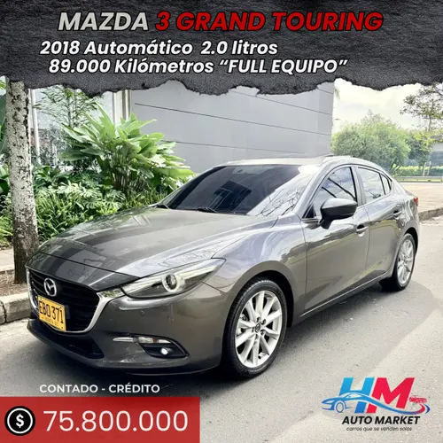 MAZDA 3 Grand Touring 2.0 litros Machine Gray