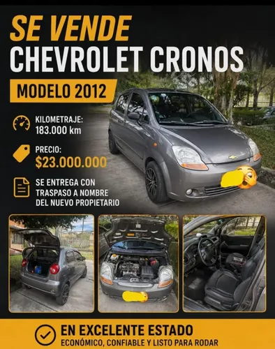 Chevrolet Spark Cronos Mod 2012