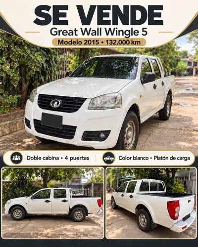 Camioneta Great Wall wingle 5
