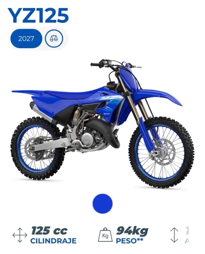 Yamaha YZ 125. 2027