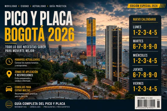 Noticia - Pico y placa Bogotá 2026: horarios y cómo evitarlo VendeTuNave