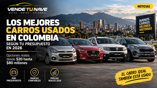 Noticia - Mejores carros usados en Colombia por presupuesto 2026