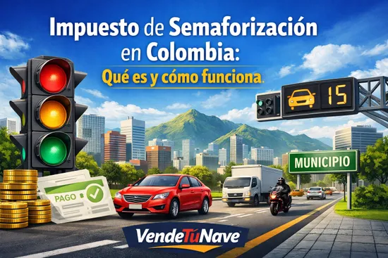 Noticia - Impuesto de Semaforización en Colombia | VendeTuNave