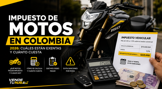 Noticia - Impuesto de motos en Colombia: Exentas y tarifas
