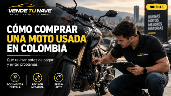 Noticia - ¿Comprar moto usada en Colombia? | VendeTuNave