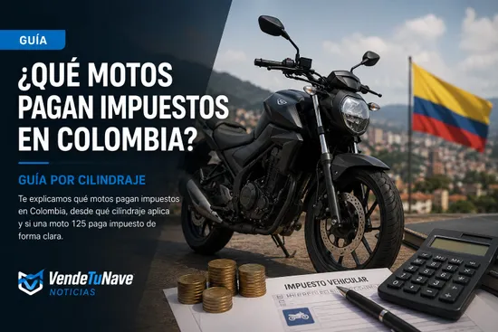 Noticia - ¿Qué motos pagan impuestos? Cilindraje y reglas