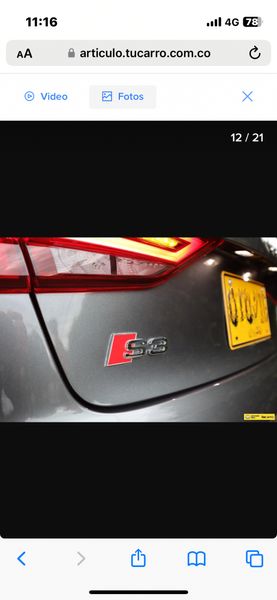 Audi S3 2020 stock único dueo - imagen secundaria 1